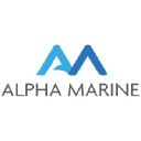 ALPHA MARINE. logo