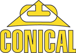 Conical logo