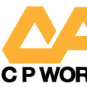 C P World logo