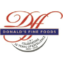 DONALDS FINE FOODS logo