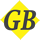 GB GRANITOS E MARMORES IMPORTACAO E logo