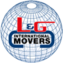 L&G International Movers logo