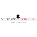 Schwarze und Schlichte logo