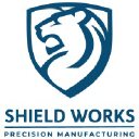 SHIELD WORKS PRECISION logo